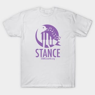 Purple Logo + URL T-Shirt